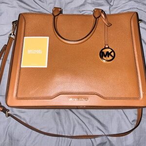 Michael Kors brown Jessie Tote bag